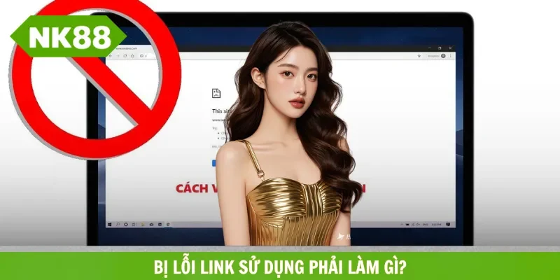 Khắc phục gặp link lỗi cụ thể