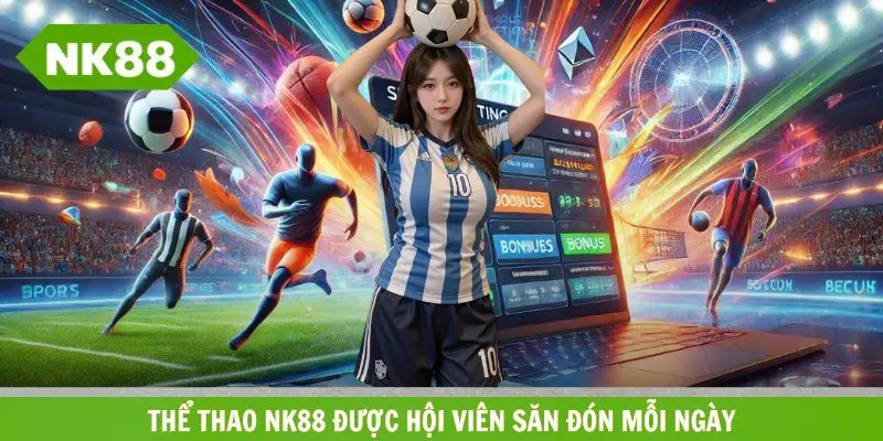 Thể thao NK88 được hội viên săn đón mỗi ngày
